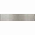 National 6 In. x 30 In. Satin Nickel Aluminum Kickplate N270314